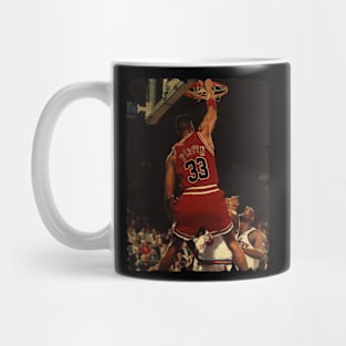 Scottie Pippen - Vintage Design Of Basketball Mug